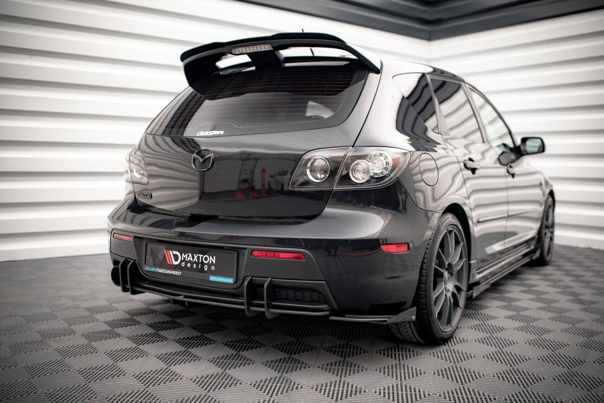 Maxton Design Flap Laterali Post. - Mazda 3 Mk1 MPS - img 2