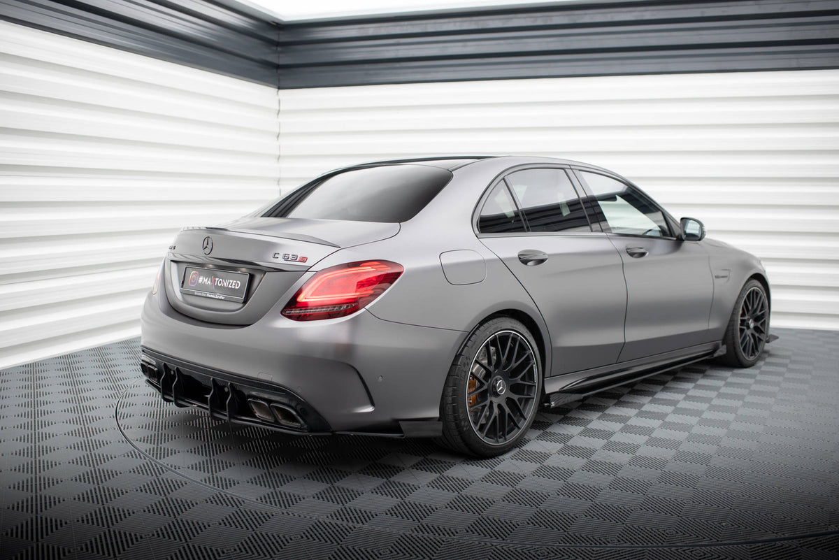 Maxton Design Flap Laterali Post. - Mercedes C Klasa Coupe - img 2
