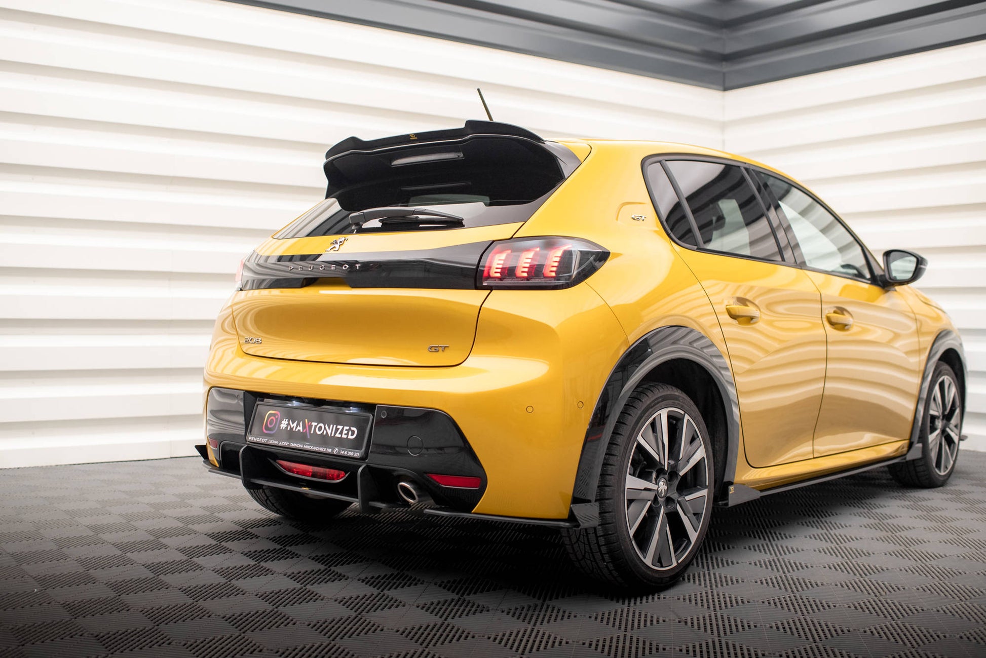 Maxton Design Flap Laterali Post. - Peugeot 208 Mk2 - img 2