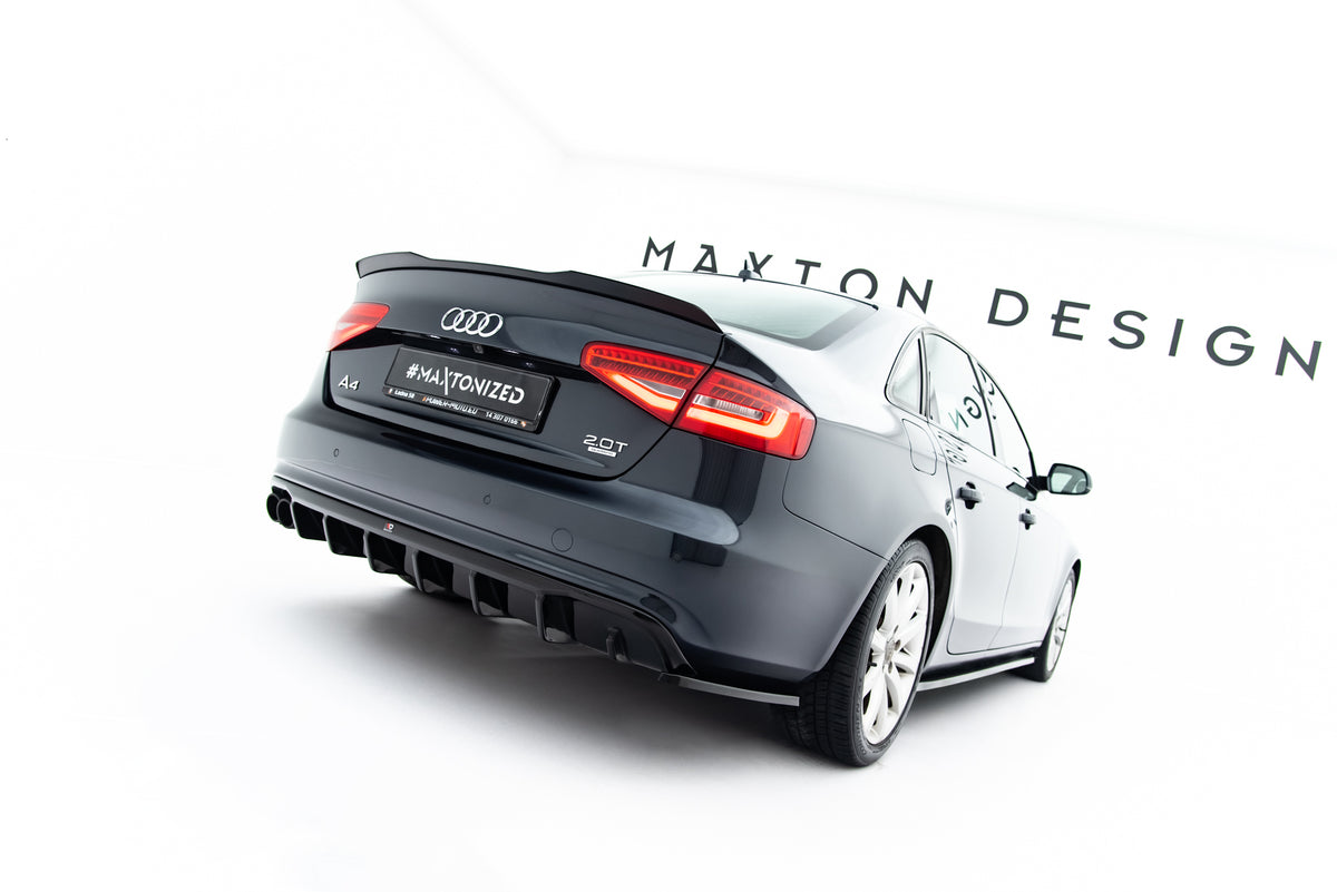 Maxton Design Splitter Laterali Post. - Audi A4 B8 FL