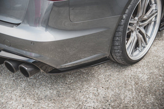 Maxton Design Splitter Laterali Post. - Audi A6 C7 FL