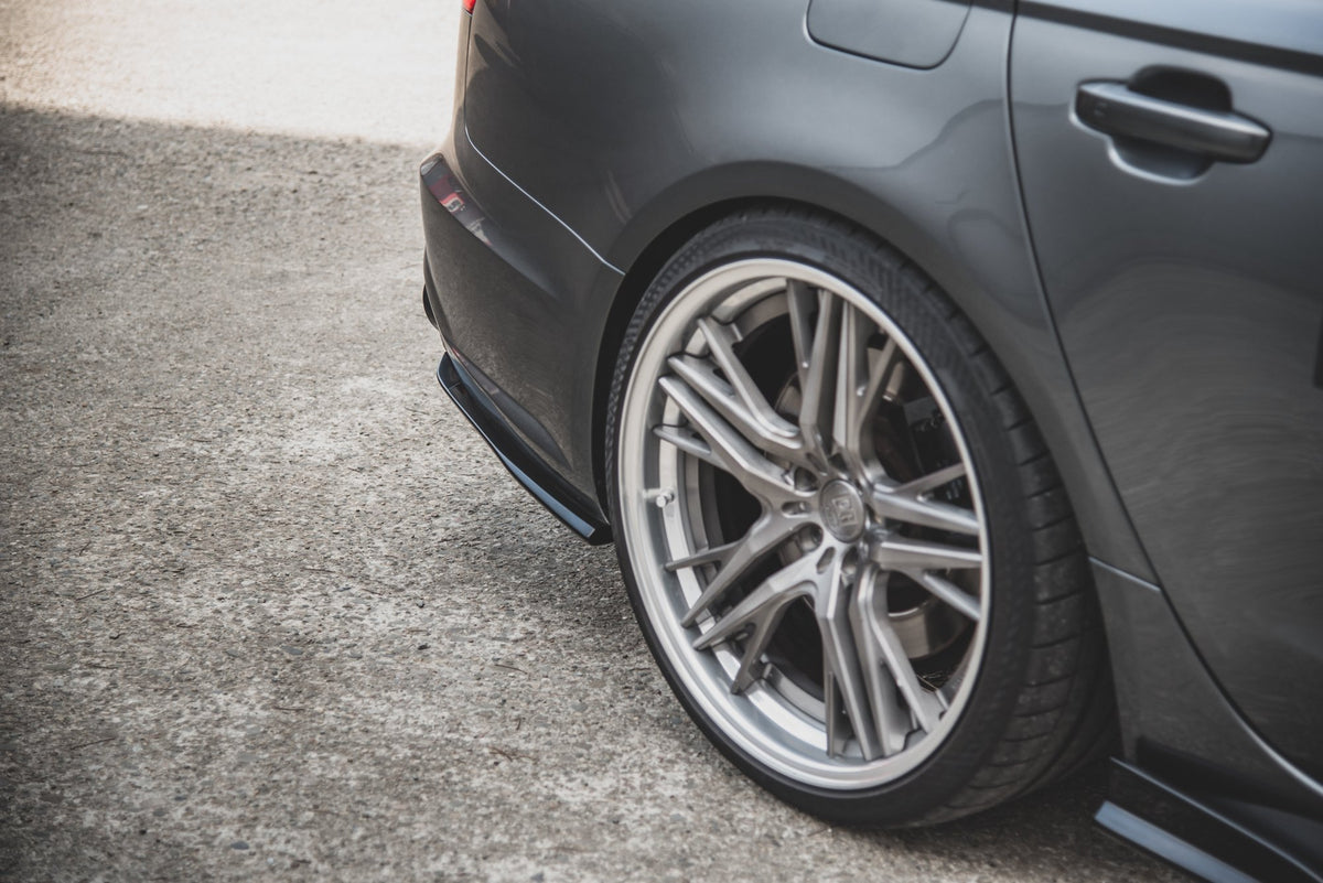 Maxton Design Splitter Laterali Post. - Audi A6 C7 FL - img 4