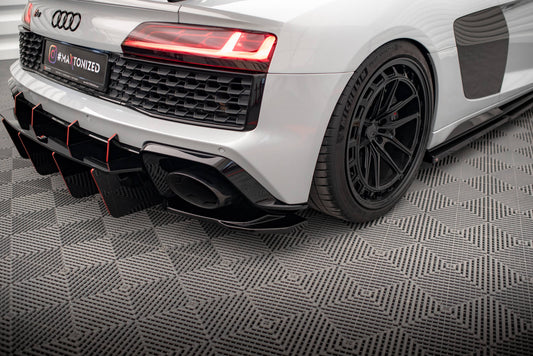 Maxton Design Splitter Laterali Post. - Audi R8 Mk2 Facelift