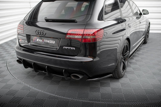 Maxton Design Splitter Laterali Post. - Audi A6 C6