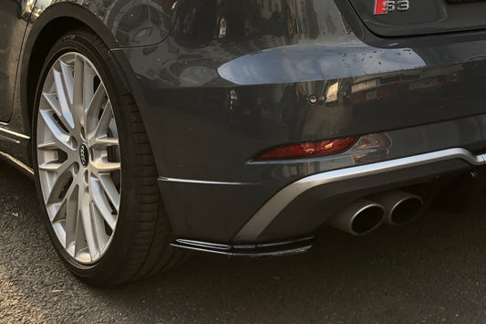 Maxton Design Splitter Laterali Post. - Audi S3 8V FL