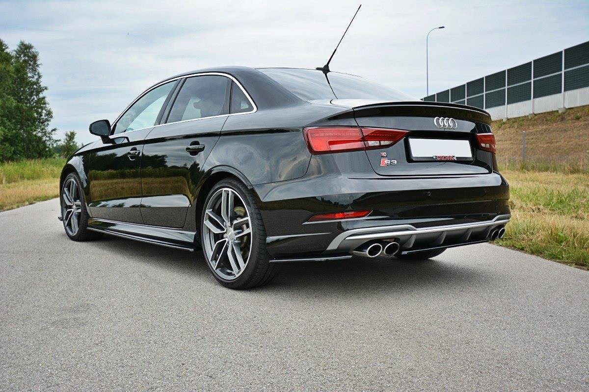Maxton Design Splitter Laterali Post. - Audi S3 8V FL - img 2