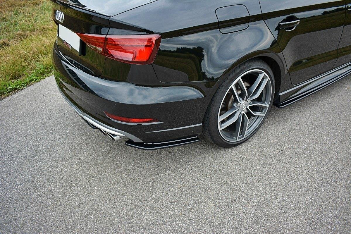 Maxton Design Splitter Laterali Post. - Audi S3 8V FL - img 3