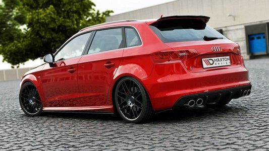 Maxton Design Splitter Laterali Post. - Audi A3 8V