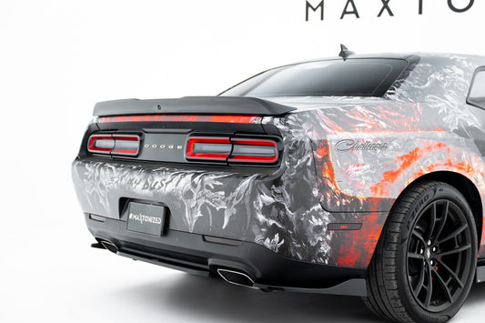 Maxton Design Splitter Laterali Post. - Dodge Challenger Mk3 RT Facelift