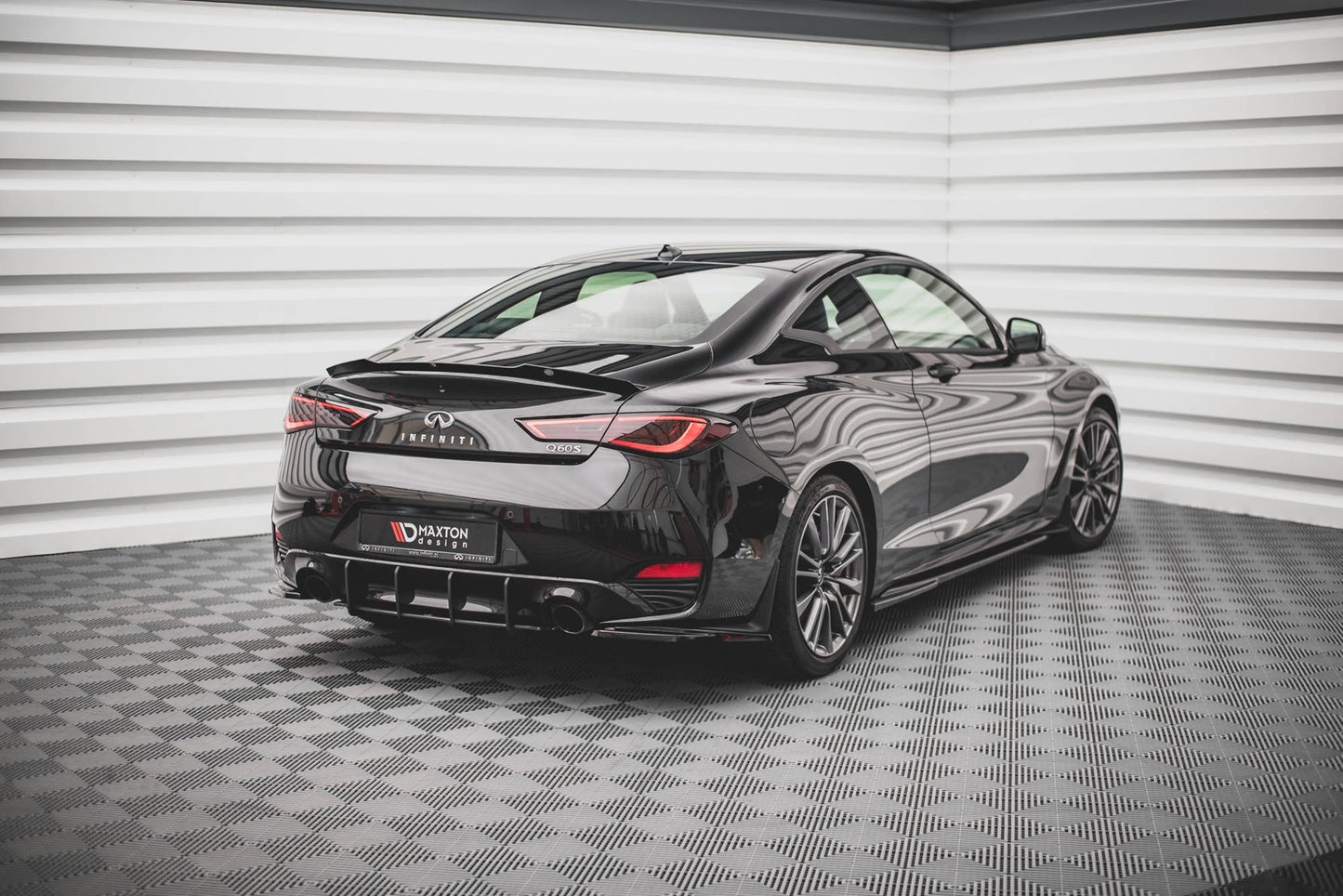 Maxton Design Splitter Laterali Post. - Infiniti Q60 Mk2 - img 2