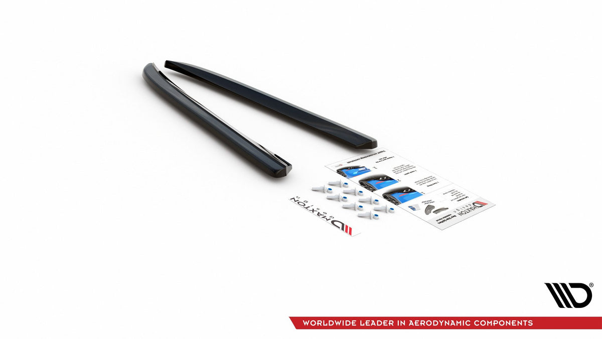 Maxton Design Splitter Laterali Post. - Jaguar XJ Przedlift - img 7