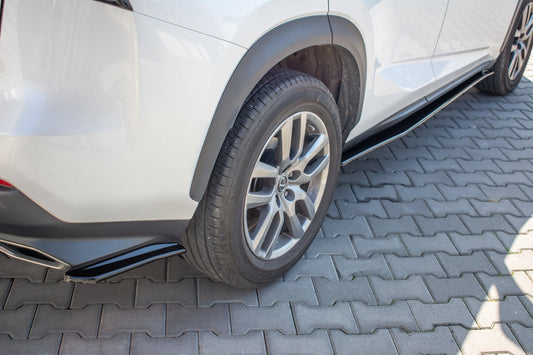 Maxton Design Splitter Laterali Post. - Lexus NX Mk1 Facelift