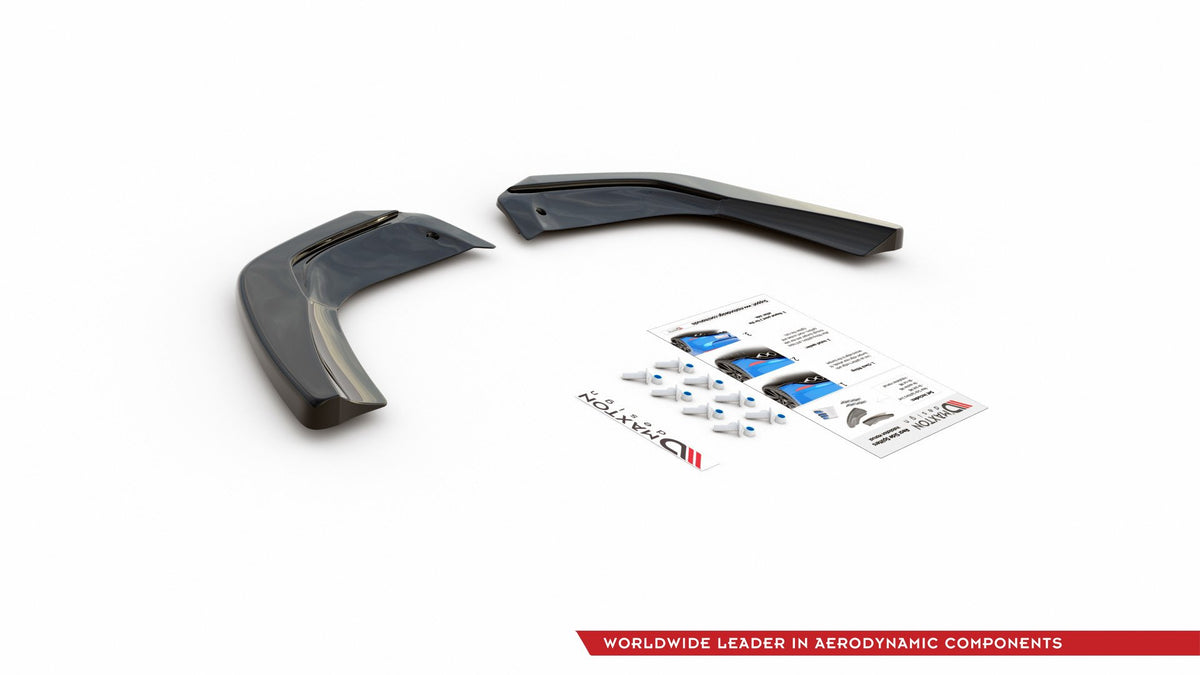 Maxton Design Splitter Laterali Post. - Mercedes A Klasa W177 - img 6