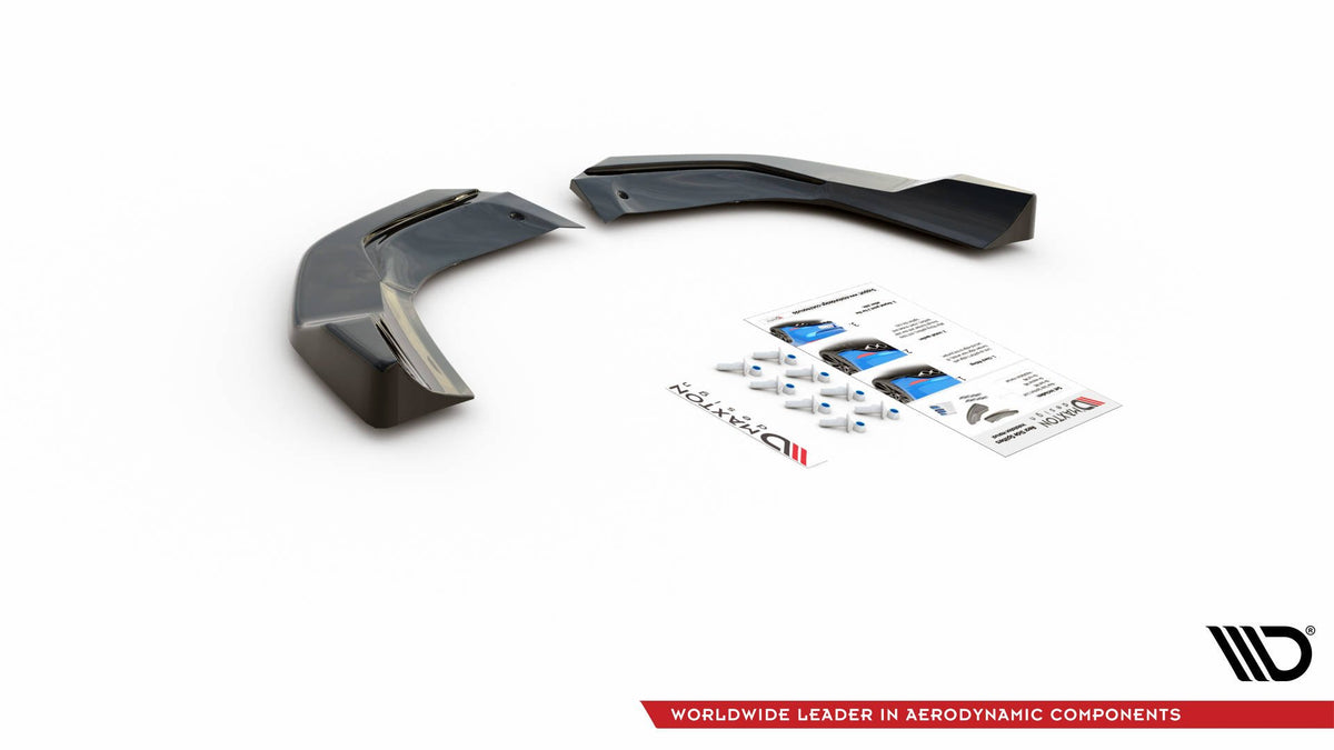 Maxton Design Splitter Laterali Post. - Mercedes A Klasa W177 45 AMG - img 6