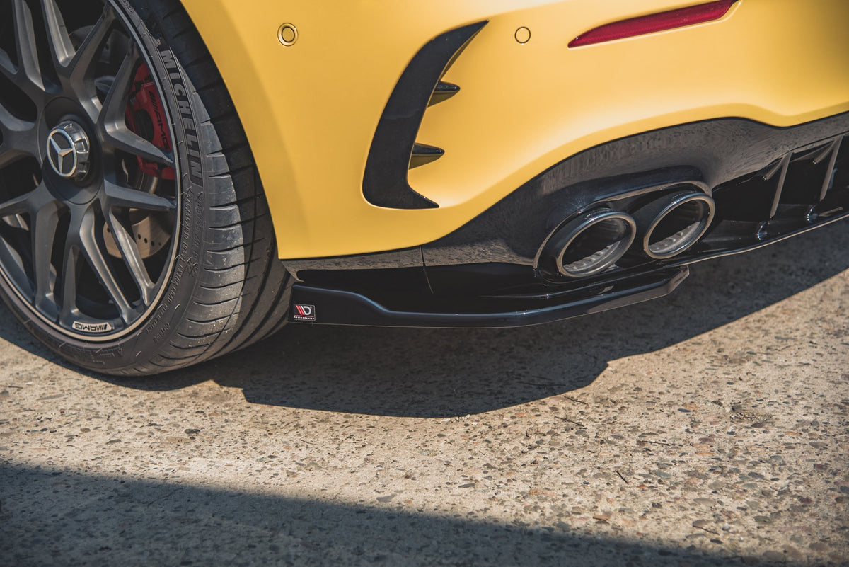 Maxton Design Splitter Laterali Post. - Mercedes A Klasa W177 45 AMG - img 4