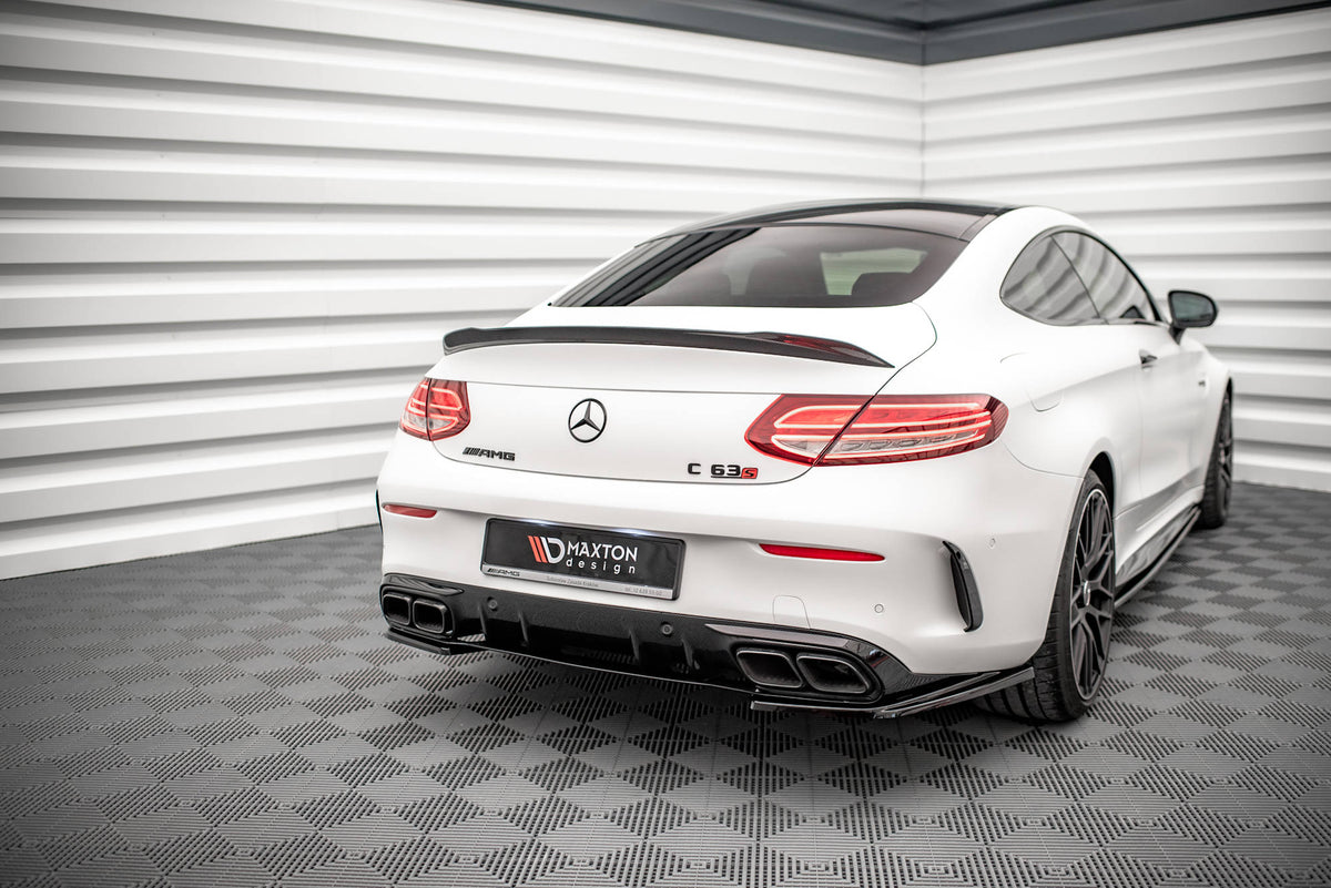 Maxton Design Splitter Laterali Post. - Mercedes C Klasa Coupe - img 2