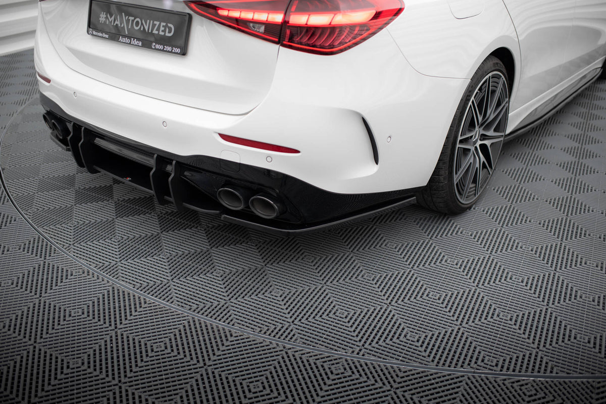 Maxton Design Splitter Laterali Post. - Mercedes C Klasa AMG-Line