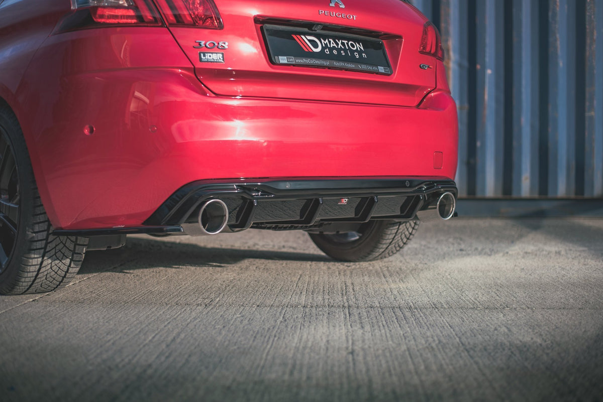 Maxton Design Splitter Laterali Post. - Peugeot 308 Mk 2 GT