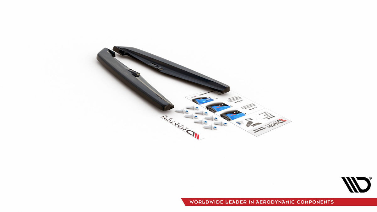 Maxton Design Splitter Laterali Post. - Porsche Panamera 970 Facelift - img 6