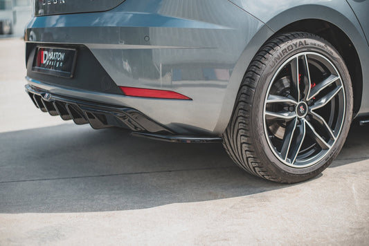 Maxton Design Splitter Laterali Post. - Seat Leon FR Mk3 Facelift
