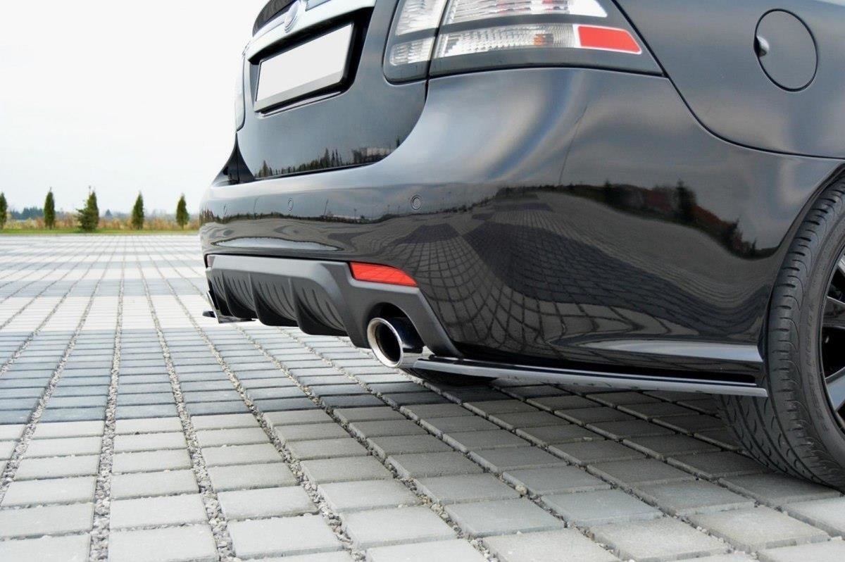 Maxton Design Splitter Laterali Post. - Saab 9-3 Mk2 Facelift