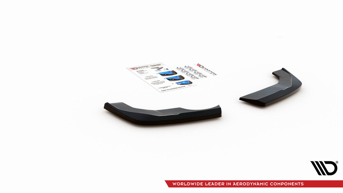 Maxton Design Splitter Laterali Post. - Seat Ibiza Mk5 - img 4