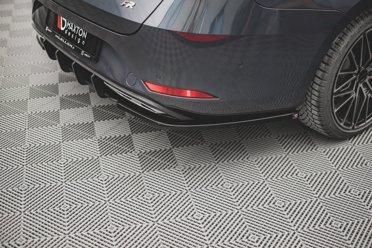 Maxton Design Splitter Laterali Post. - Seat Leon FR Mk4
