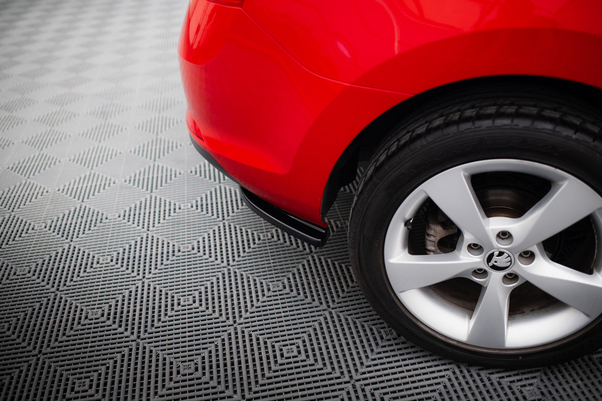 Maxton Design Splitter Laterali Post. - Skoda Rapid - img 2