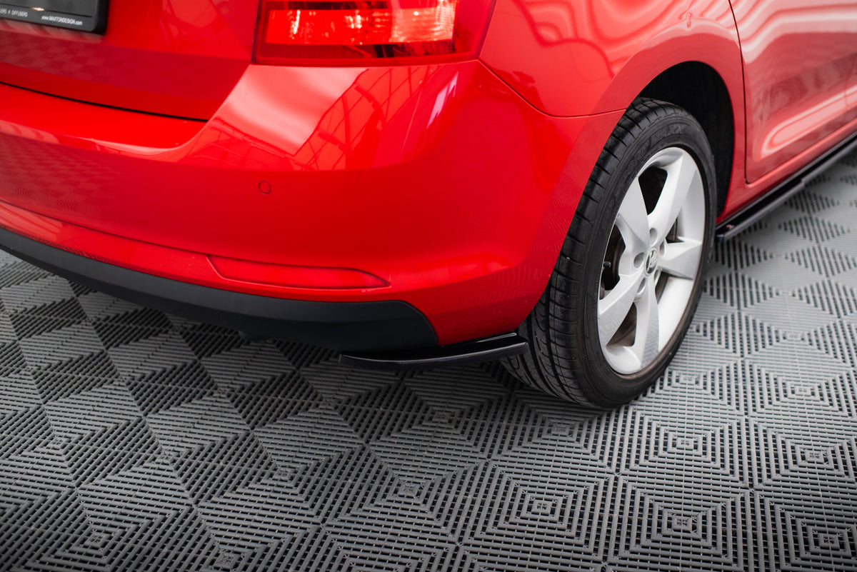 Maxton Design Splitter Laterali Post. - Skoda Rapid