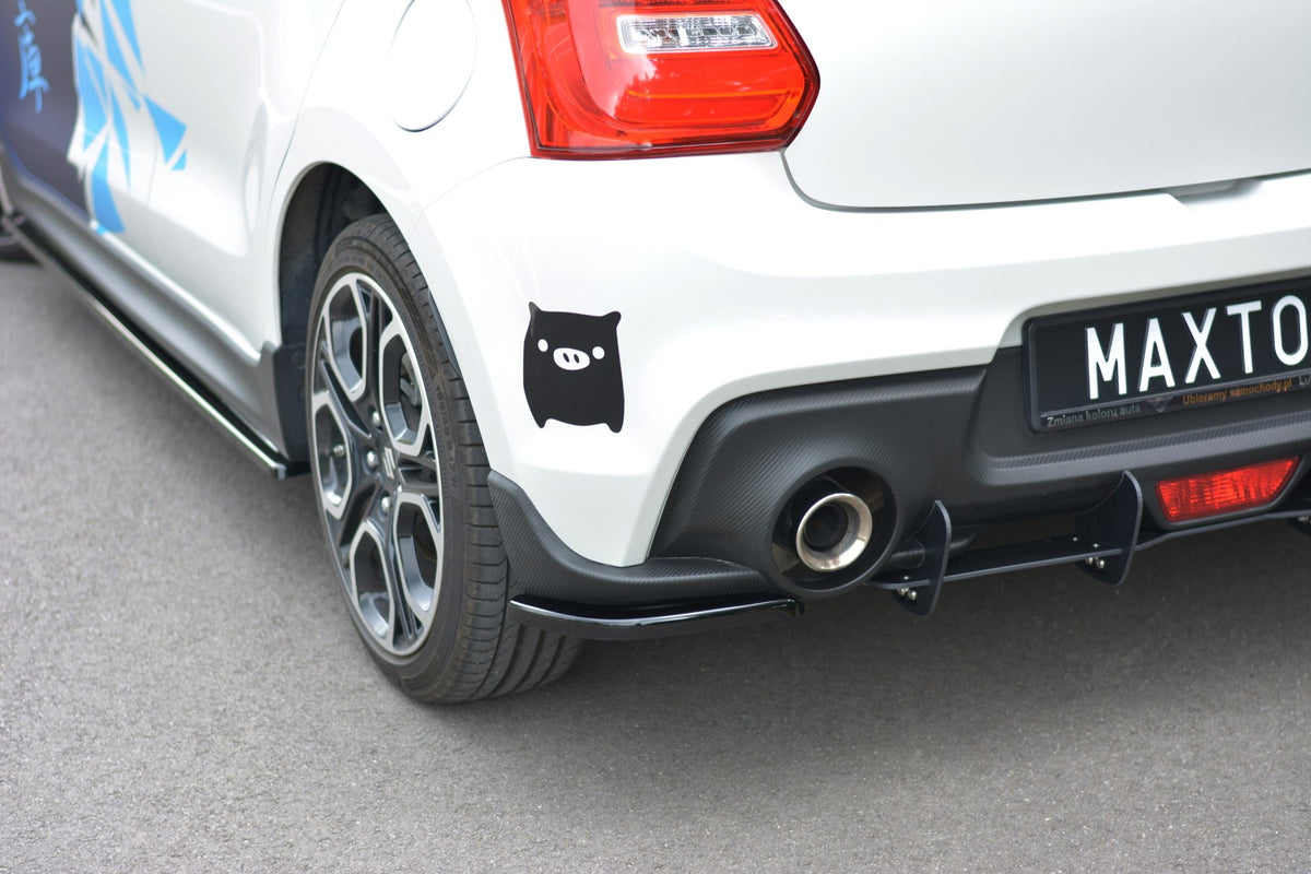Maxton Design Splitter Laterali Post. - Suzuki Swift Mk6 Sport