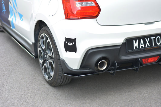 Maxton Design Splitter Laterali Post. - Suzuki Swift Mk6 Sport