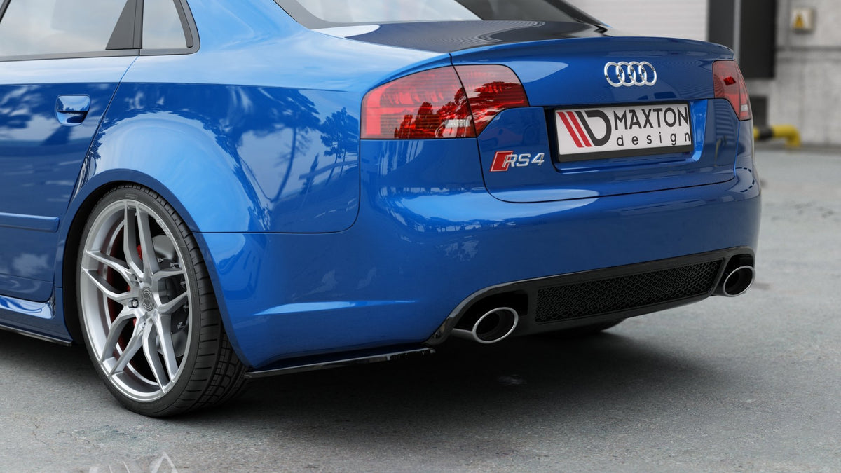 Maxton Design Splitter Laterali Post. V.1 - Audi A4 Sedan