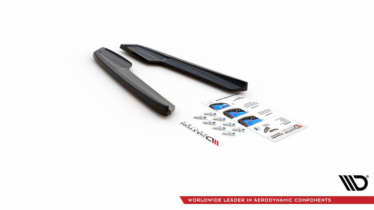 Maxton Design Splitter Laterali Post. V.1 - Audi A6 C8 - img 3