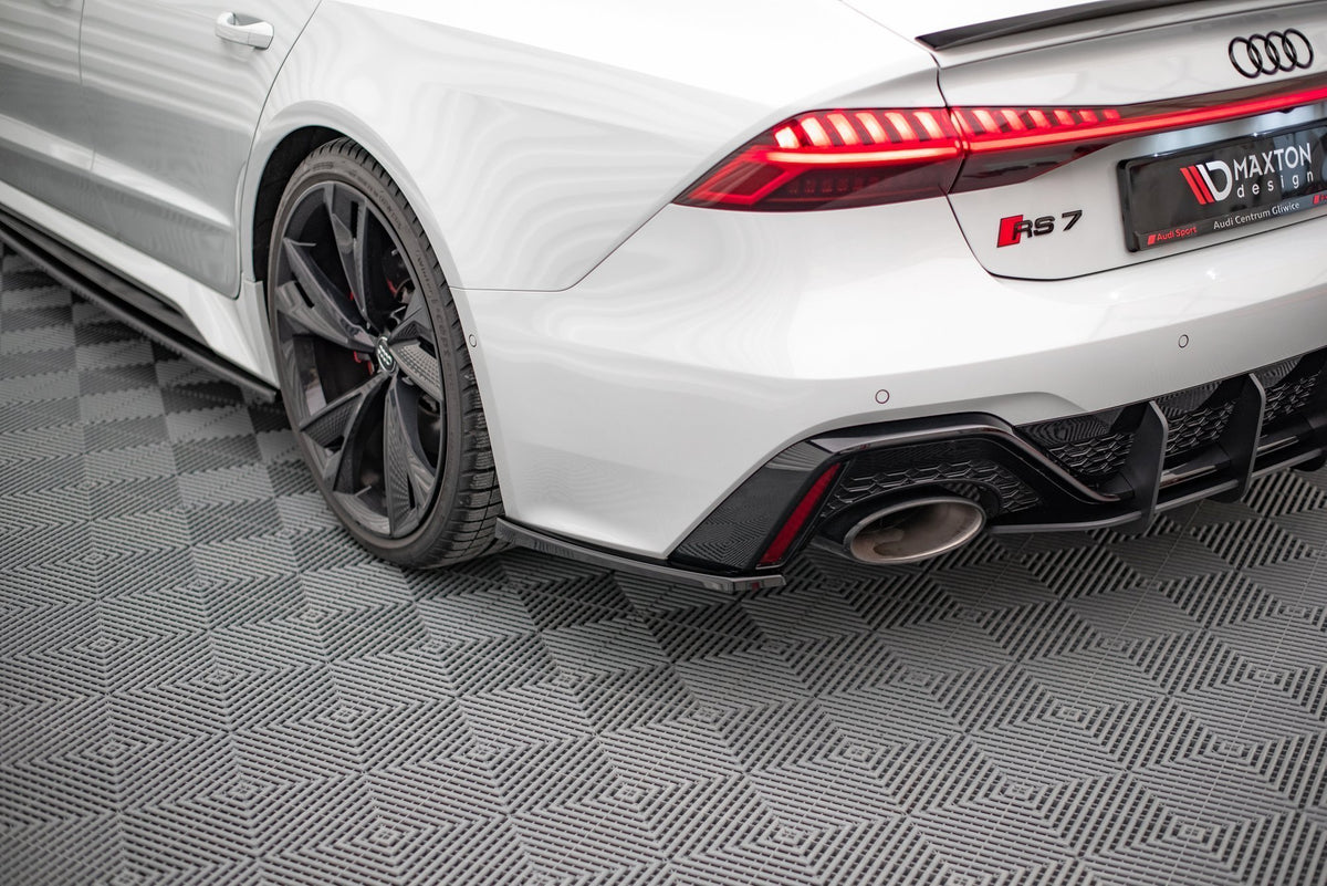 Maxton Design Splitter Laterali Post. V.1 - Audi A6 C8