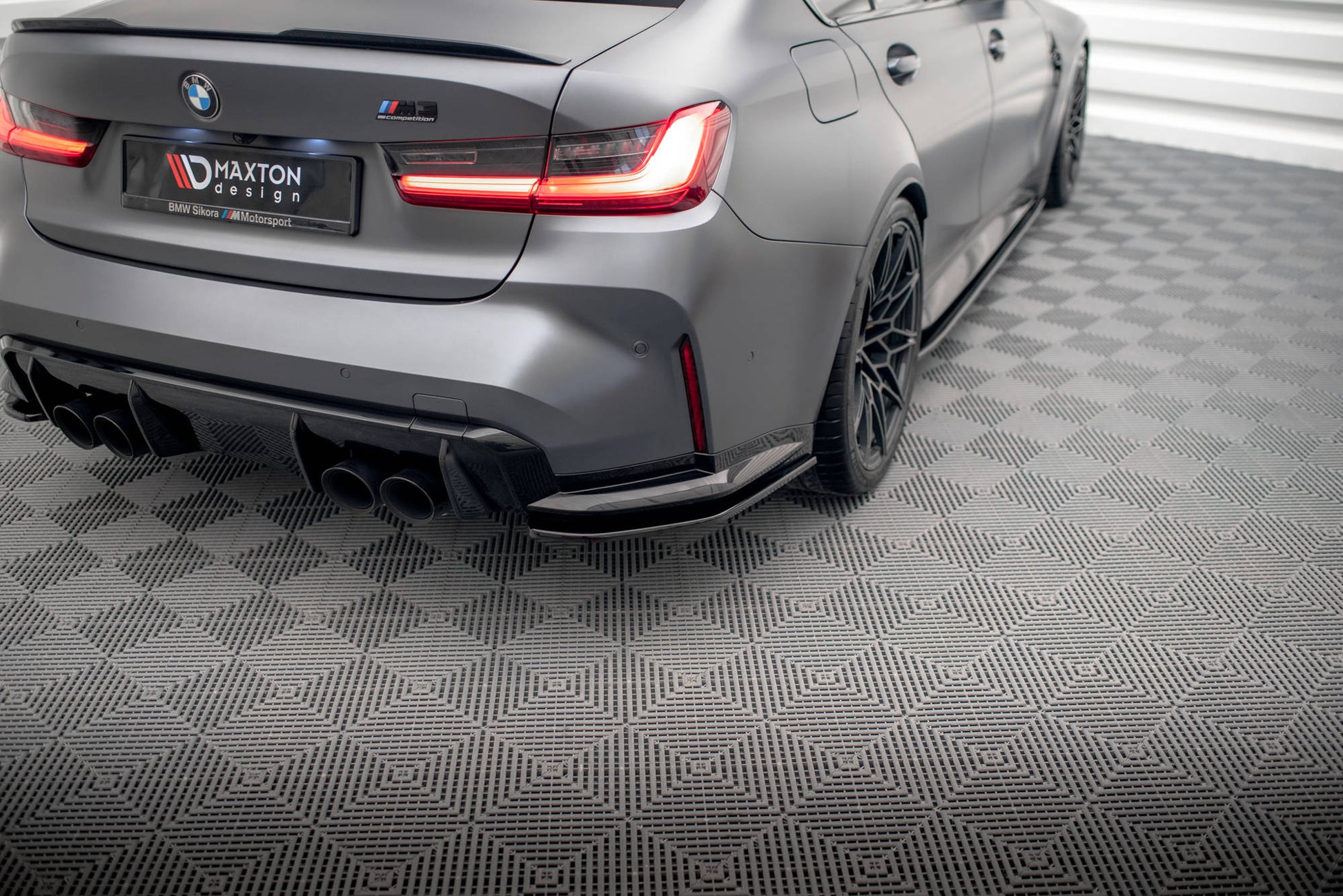Maxton Design Splitter Laterali Post. V.1 - BMW Serie 3 G80