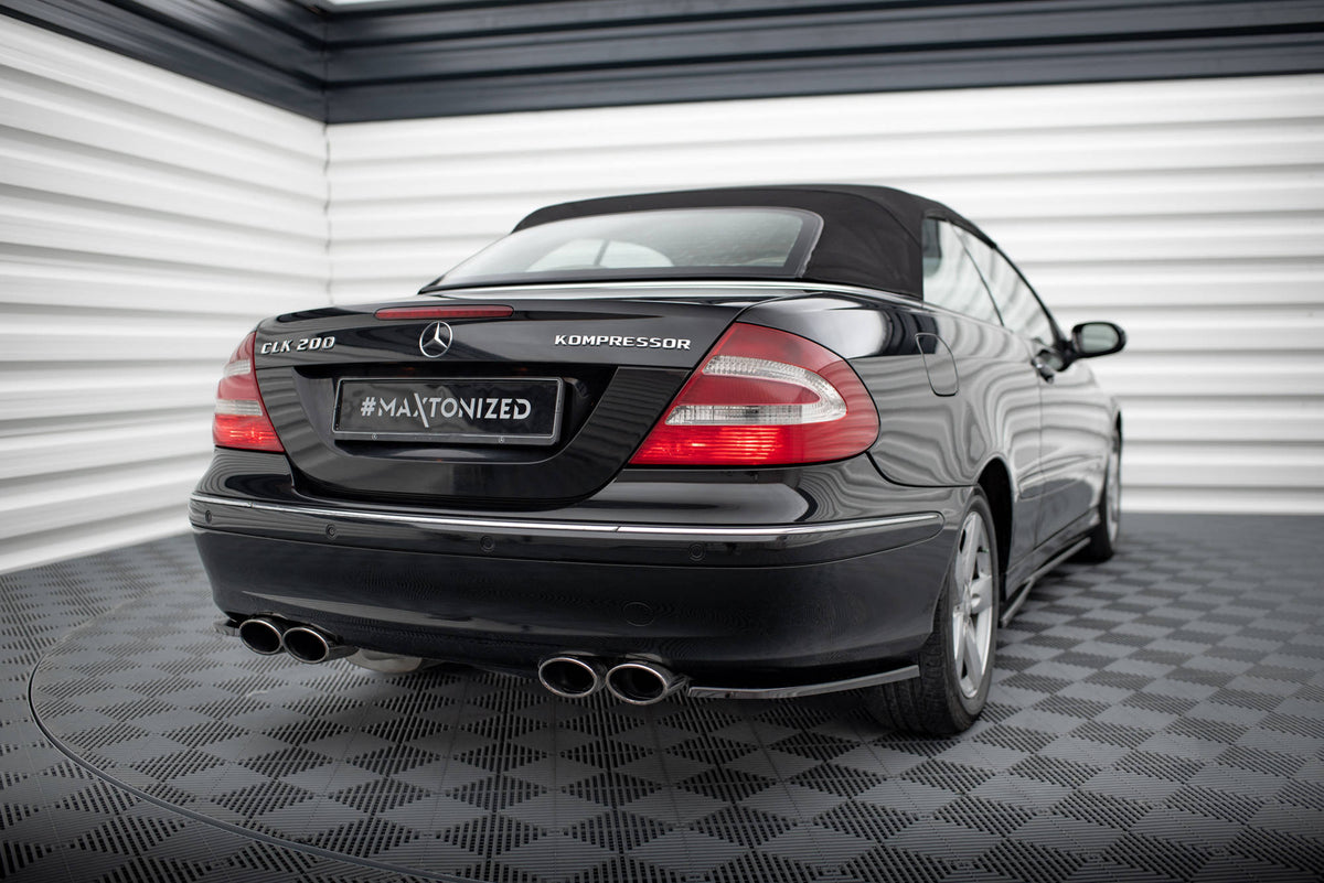 Maxton Design Splitter Laterali Post. V.1 - Mercedes CLK W 209 - img 2