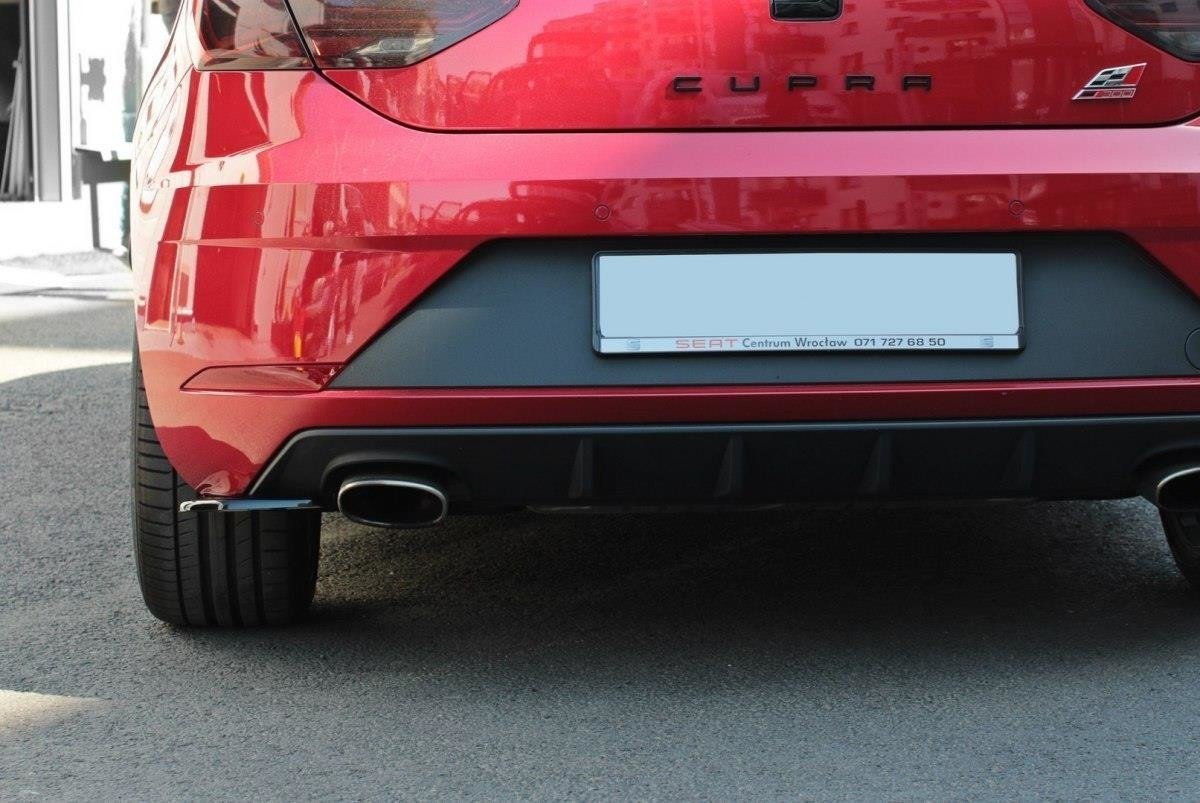Maxton Design Splitter Laterali Post. V.1 - Seat Leon Cupra Mk3 Facelift - img 2