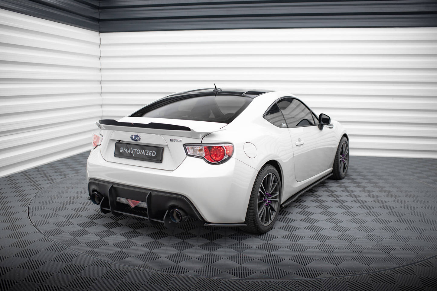 Maxton Design Splitter Laterali Post. V.1 - Subaru BRZ Mk1 Facelift - img 2