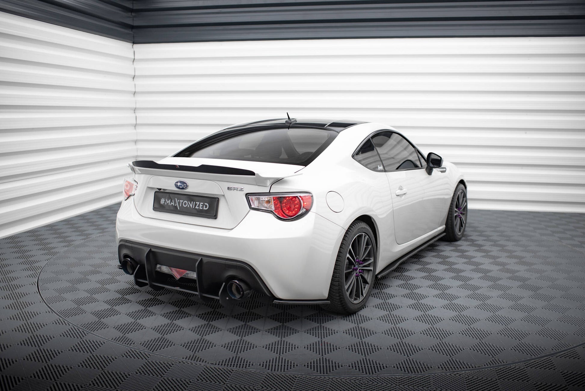 Maxton Design Splitter Laterali Post. V.1 - Subaru BRZ Mk1 Facelift - img 2