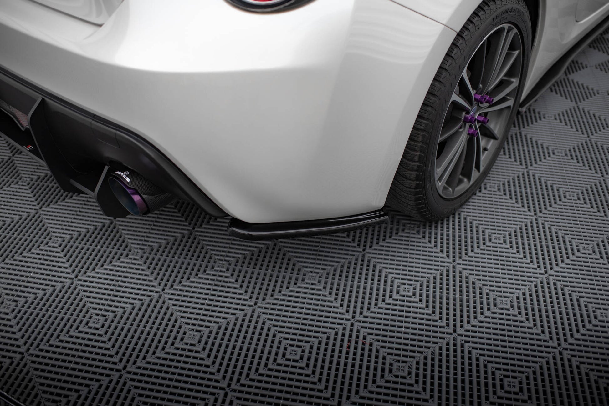 Maxton Design Splitter Laterali Post. V.1 - Subaru BRZ Mk1 Facelift
