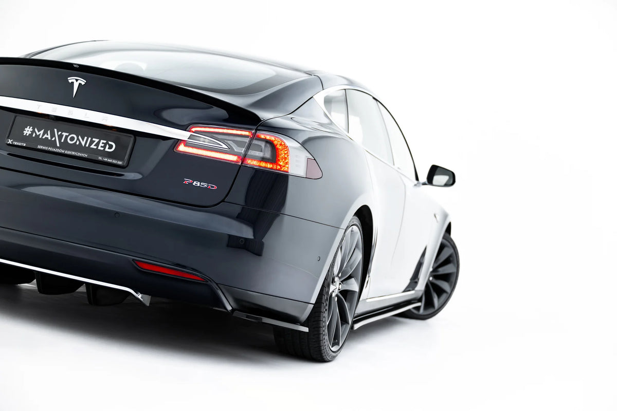 Maxton Design Splitter Laterali Post. V.1 - Tesla Model S