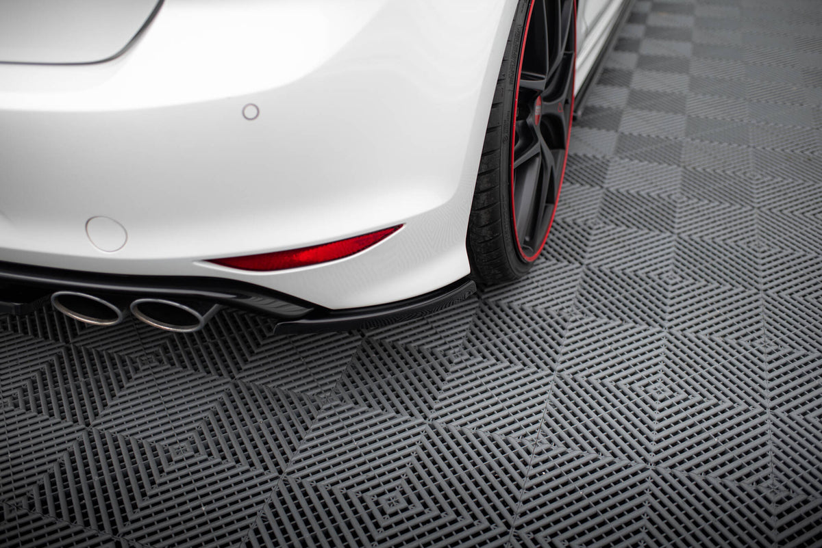 Maxton Design Splitter Laterali Post. V.1 - Volkswagen Golf R Mk7