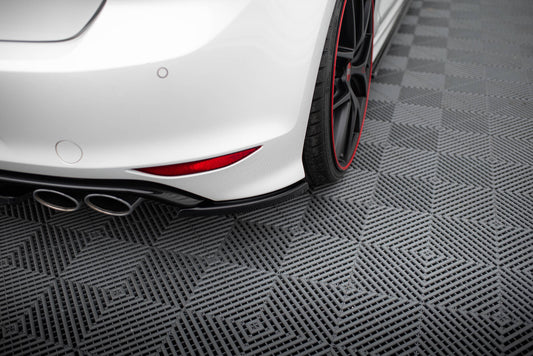 Maxton Design Splitter Laterali Post. V.1 - Volkswagen Golf R Mk7