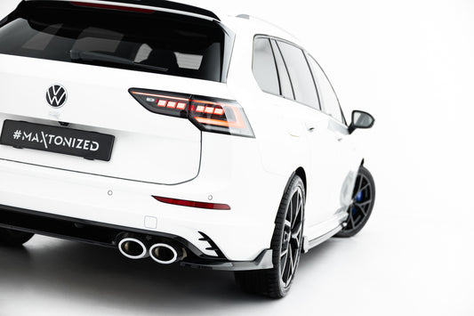 Maxton Design Splitter Laterali Post. V.1 - Volkswagen Golf R Mk8