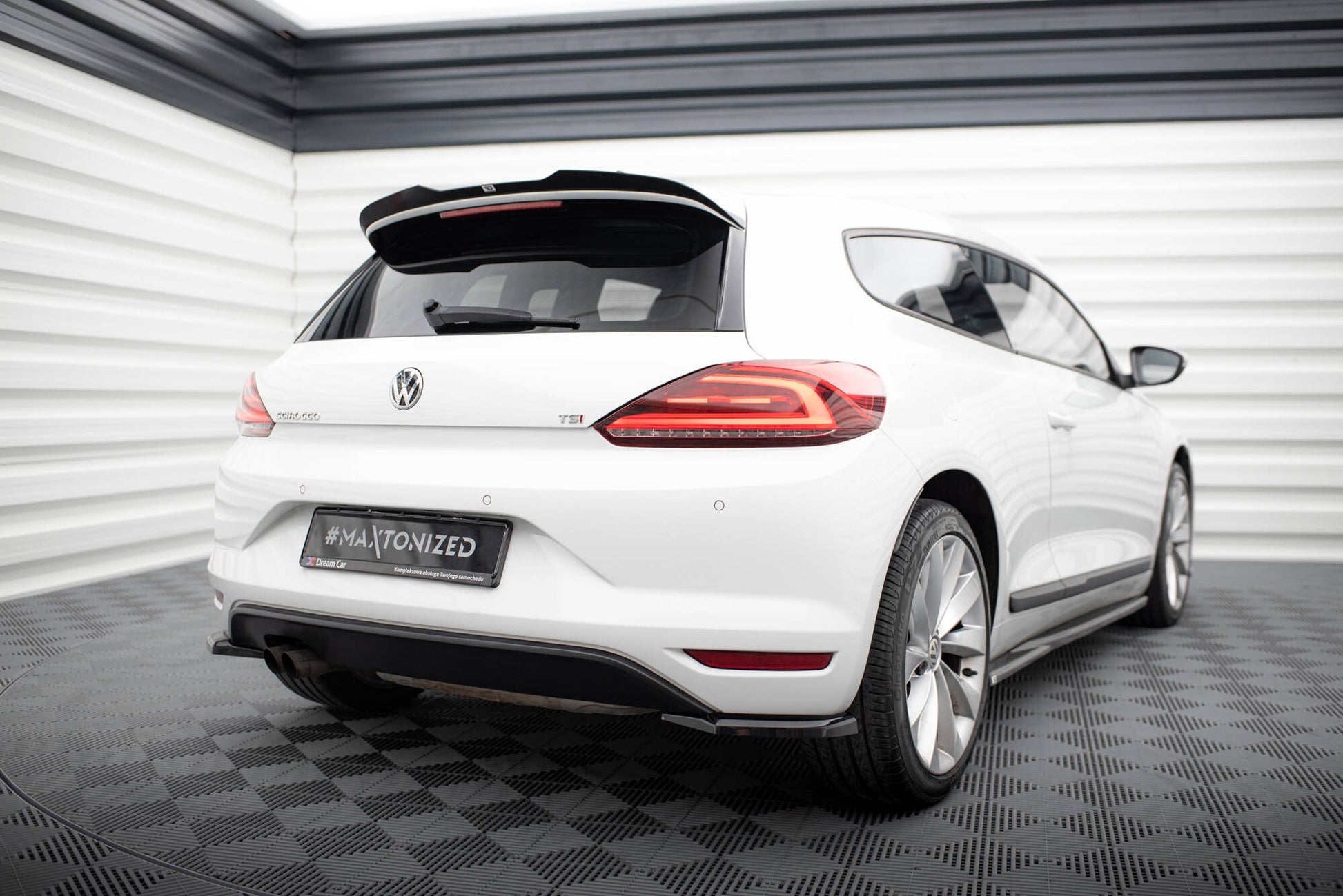 Maxton Design Splitter Laterali Post. V.1 - Volkswagen Scirocco Mk3 Facelift