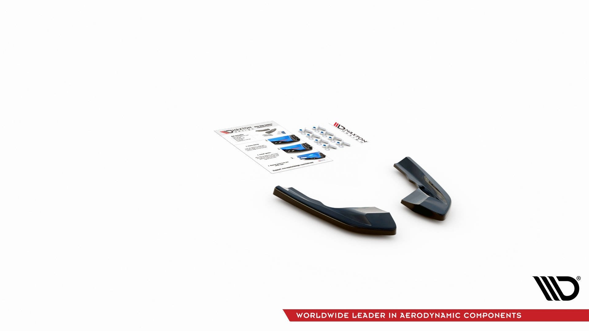 Maxton Design Splitter Laterali Post. V.1 - Volkswagen Golf R Mk8 - img 5