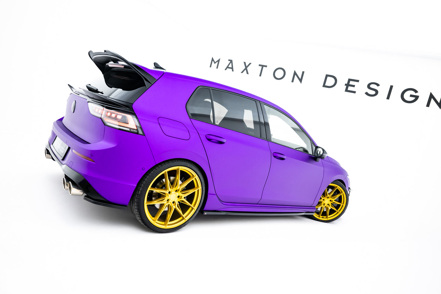 Maxton Design Splitter Laterali Post. V.1 - Volkswagen Golf R Mk8 - img 4