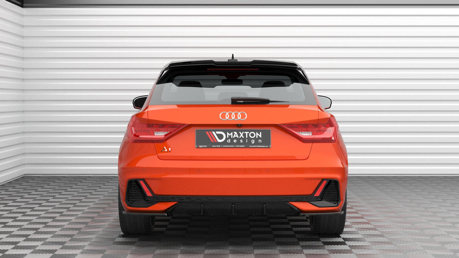 Maxton Design Splitter Laterali Post. V.2 - Audi A1 GB - img 2