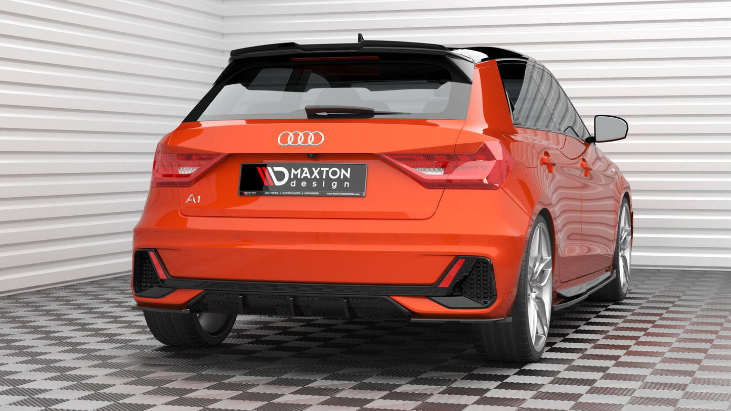 Maxton Design Splitter Laterali Post. V.2 - Audi A1 GB - img 3
