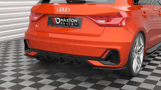 Maxton Design Splitter Laterali Post. V.2 - Audi A1 GB